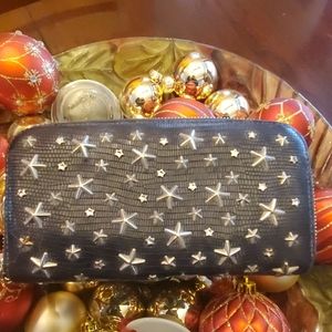 Embellished Jimmy Choo Leather Wallet